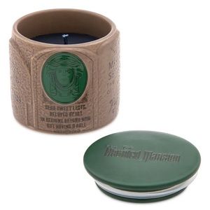 Disneys Haunted Mansion Madame Leota Tombstone Candle NEW